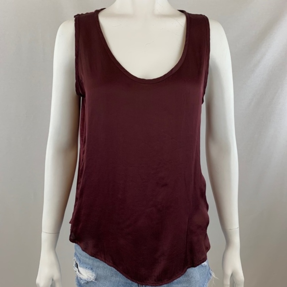 Velvet by Graham & Spencer - Burgundy Tank Top